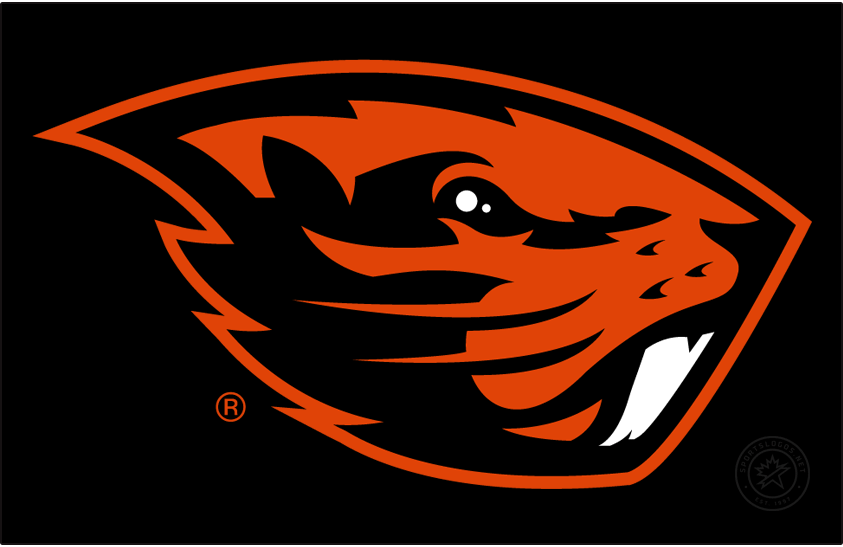 Oregon State Beavers 2013-Pres Primary Dark Logo diy DTF decal sticker